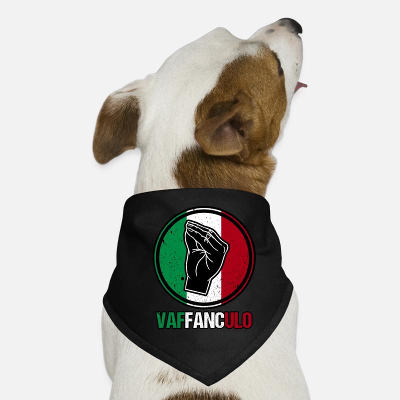 Italy Italian Vaffanculo Dog Bandana