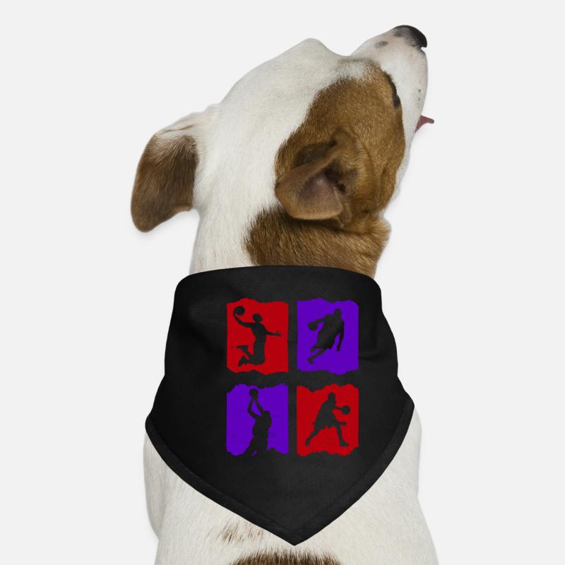 Basketball Tshirt B-Ball Dunking Rebound Player Dog Bandana