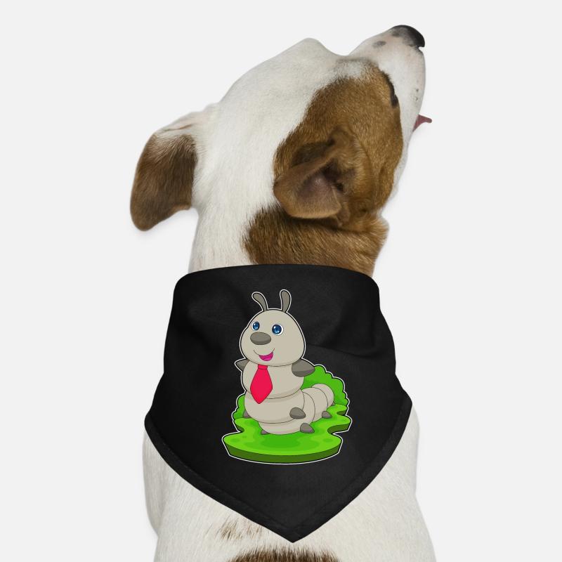 Cravate chenille Bandana pour chien