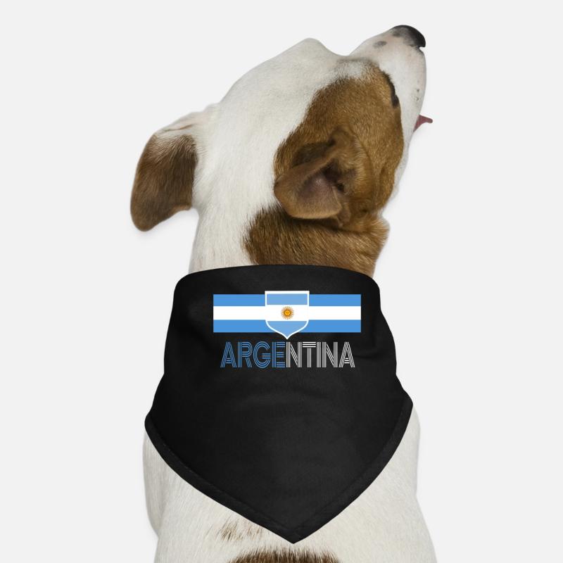 Argentine Cadeau Argentine Drapeau argentin Bandana pour chien