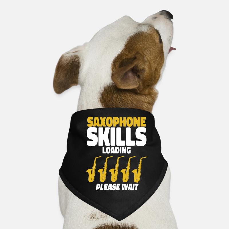 Saxophone Saxophone Skills Loading Dog Bandana