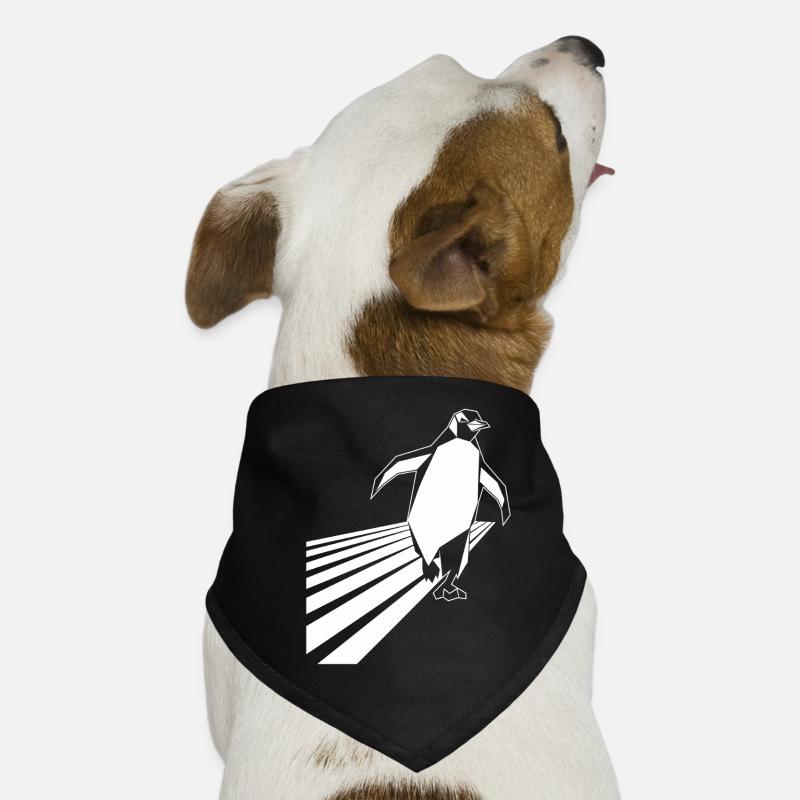 Running Penguin Running Jogging Dog Bandana