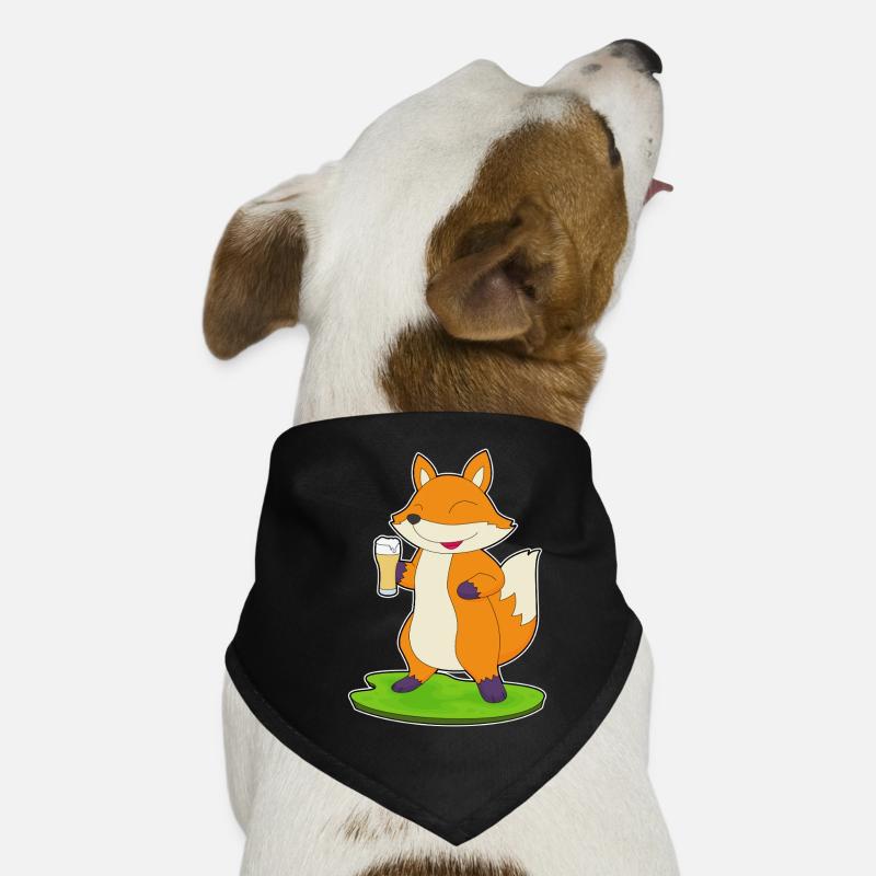 Fuchs Bier Hunde-Bandana