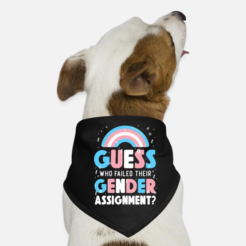 Fierté LGBT transgenre Bandana pour chien