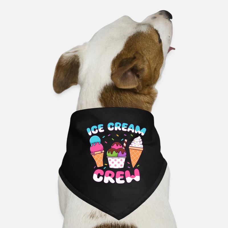 Cream Summer Cream Funny Kids Popsicles Dog Bandana