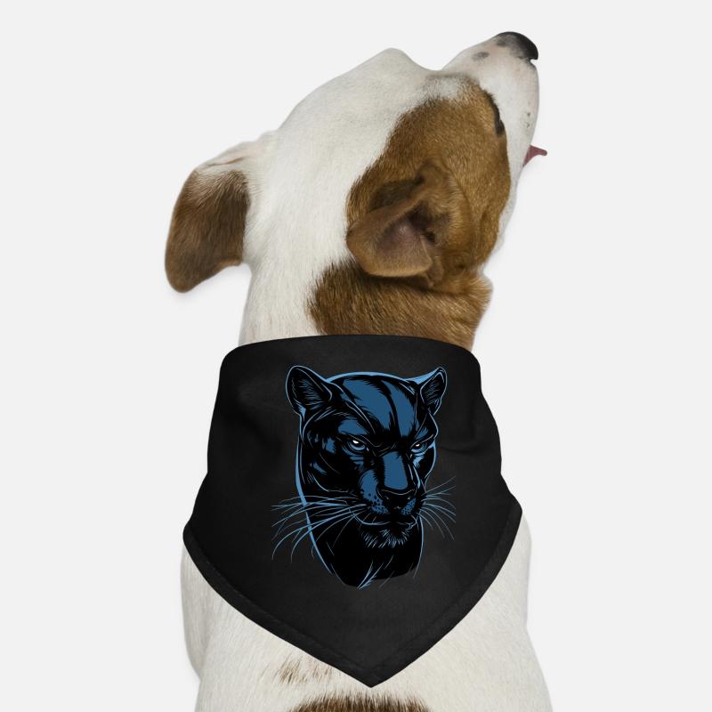 Panthère Léopard Grand Chat Mignon Gros Chat Panter Bandana pour chien
