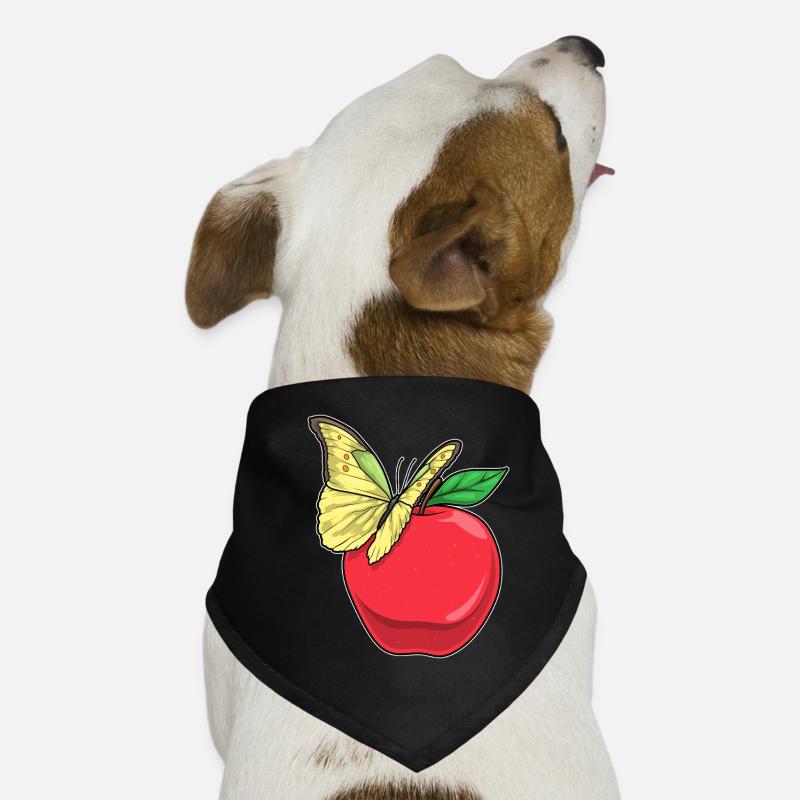 Schmetterling Apfel  Hunde-Bandana