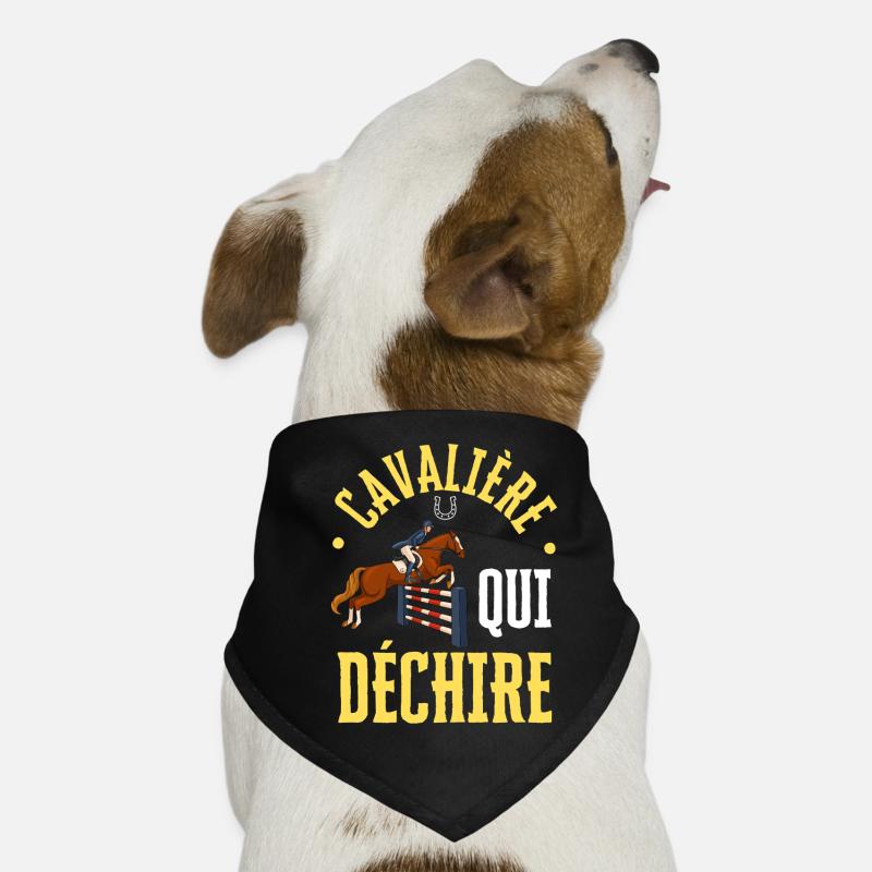 Ripping Rider - Springreiten Hunde-Bandana