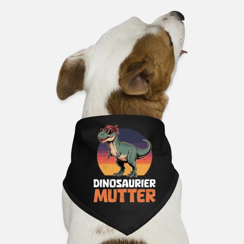 Future Mom DINOSAUR MOM Funny Dog Bandana