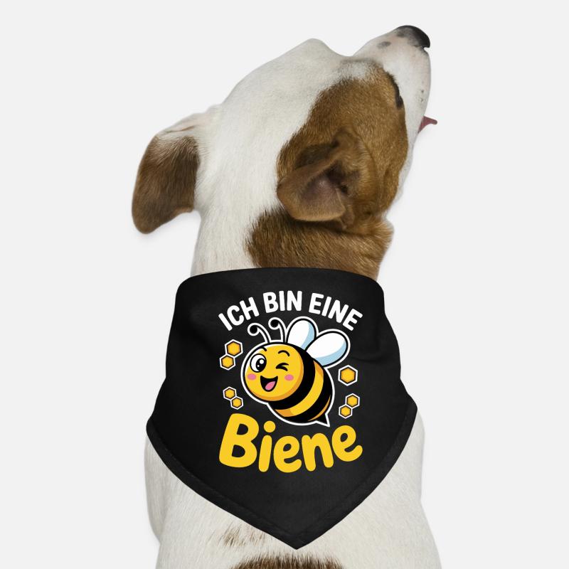 Costume de carnaval Je suis une abeille Bandana pour chien