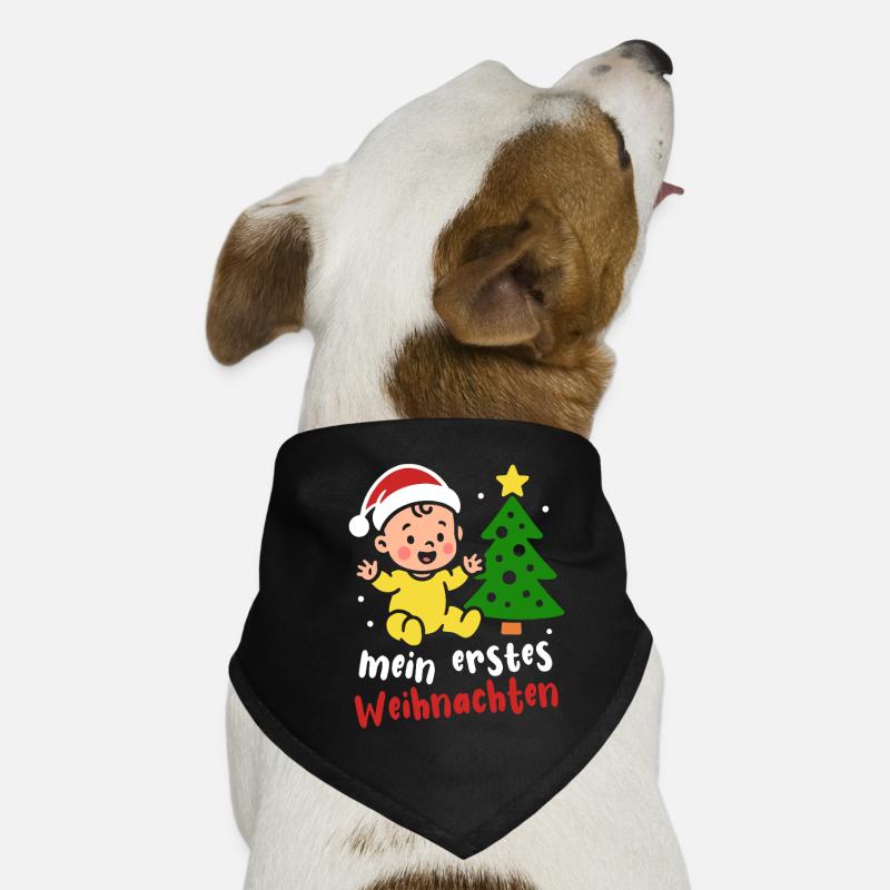 Mon premier Noël - Le sapin de Noël des parents de bébé Bandana pour chien