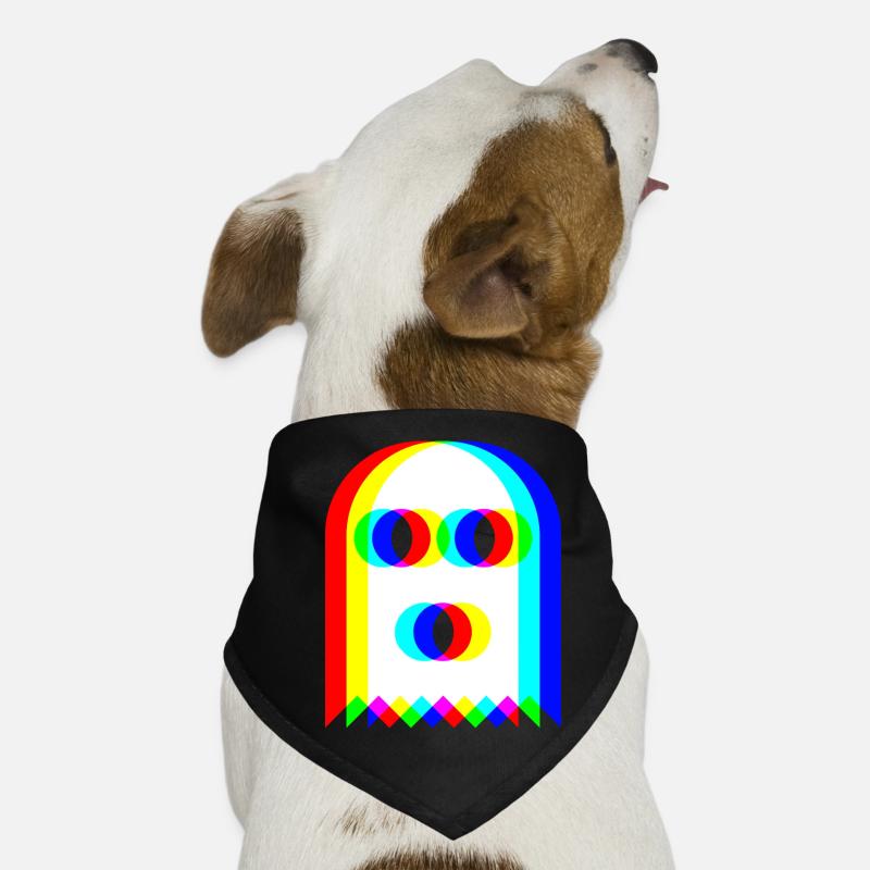 👻 RGB Ghost Dog Bandana