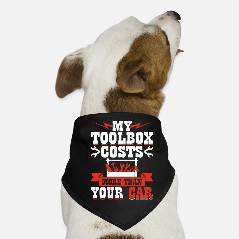 Mechanic Mechatronics Technician Screwdriver Gift Dog Bandana