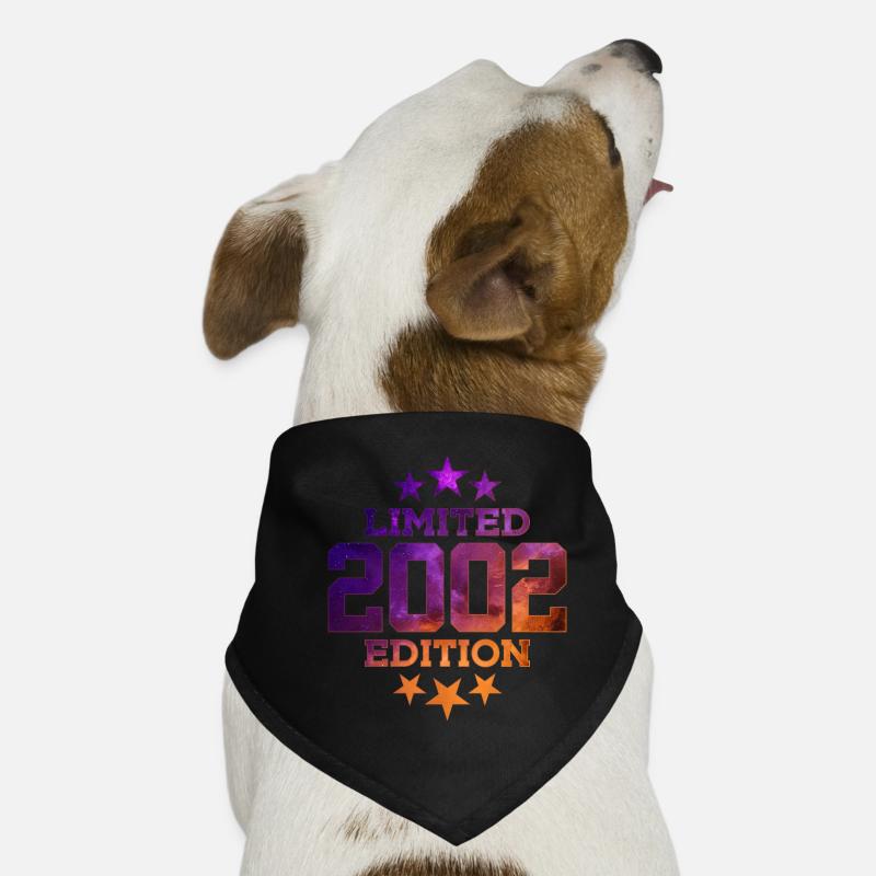 ÉDITION LIMITÉE 2002 24E ANNIVERSAIRE Bandana pour chien
