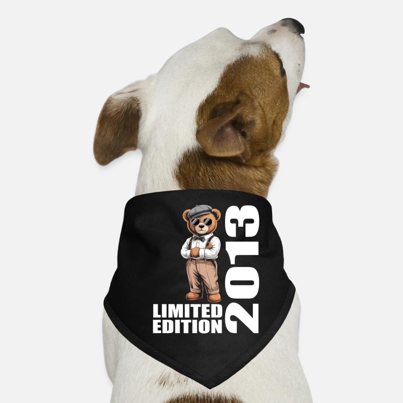 2013 Limited Edition Bär Geburtstag 2013 Hunde-Bandana