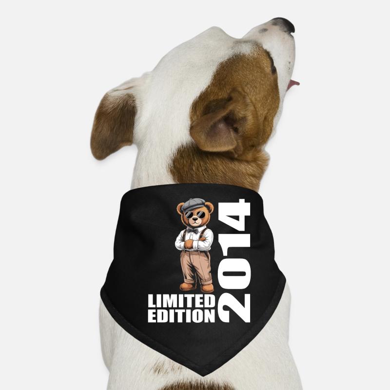 2014 Limited Edition Bär Geburtstag 2014 Hunde-Bandana