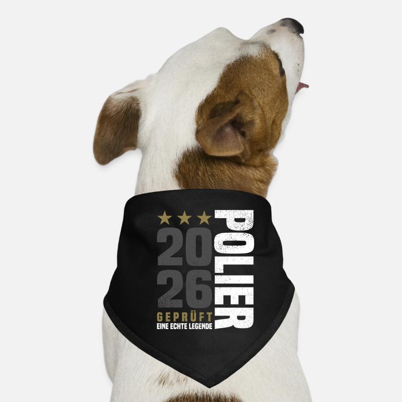 Geprüfter Polier 2026 Hunde-Bandana