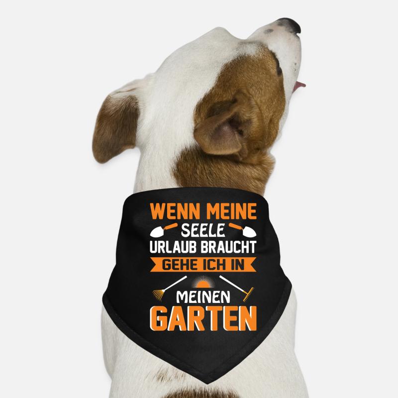 Gartenbau Gärtner Garten Gartenarbeit Sprüche Hunde-Bandana