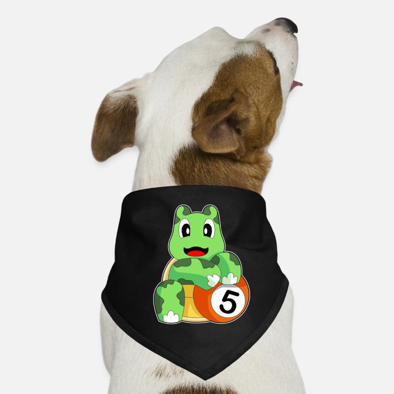 Schildkröte Billiard Queue Sport Hunde-Bandana