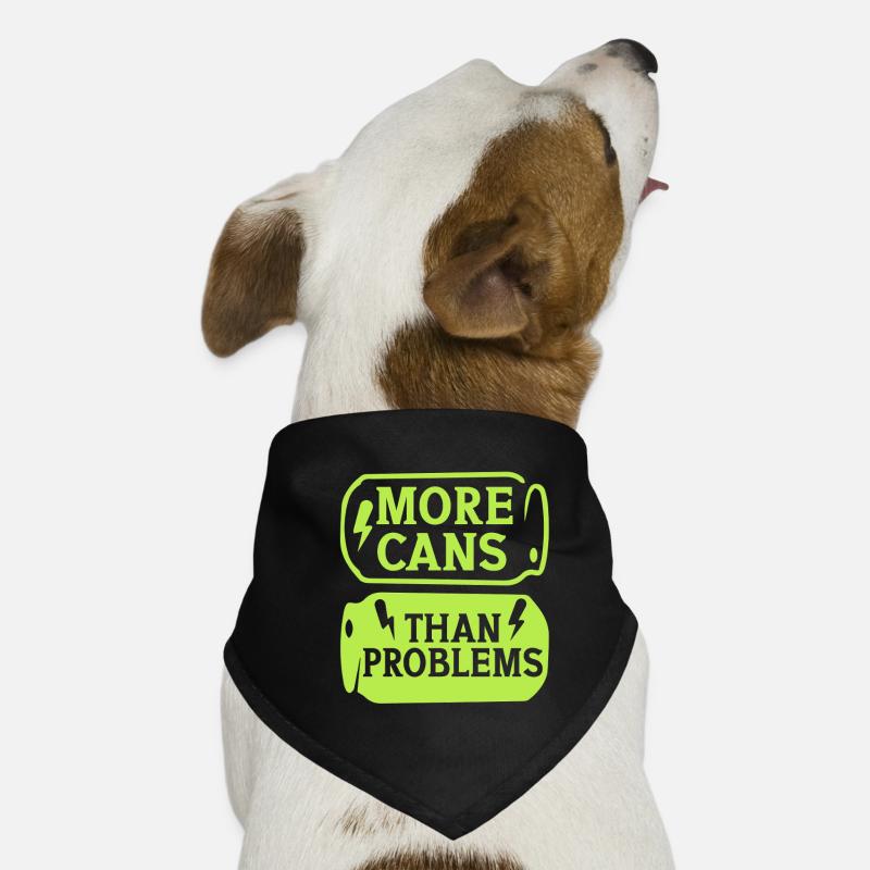 Energy Drink More Cans Than Problems Hunde-Bandana