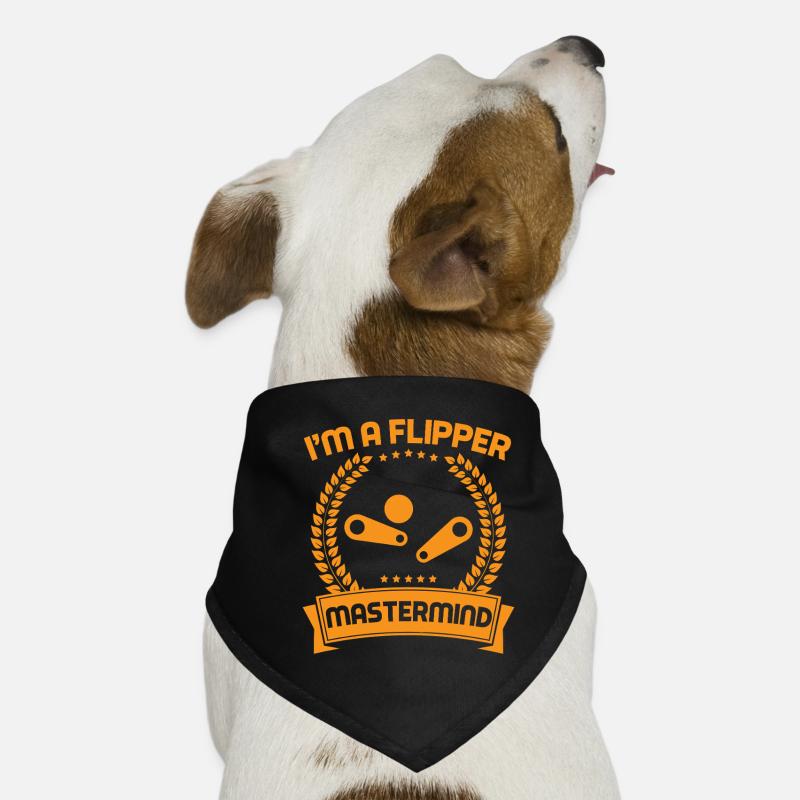 I´m A Flipper Mastermind Pinball Machine GIfts Hunde-Bandana