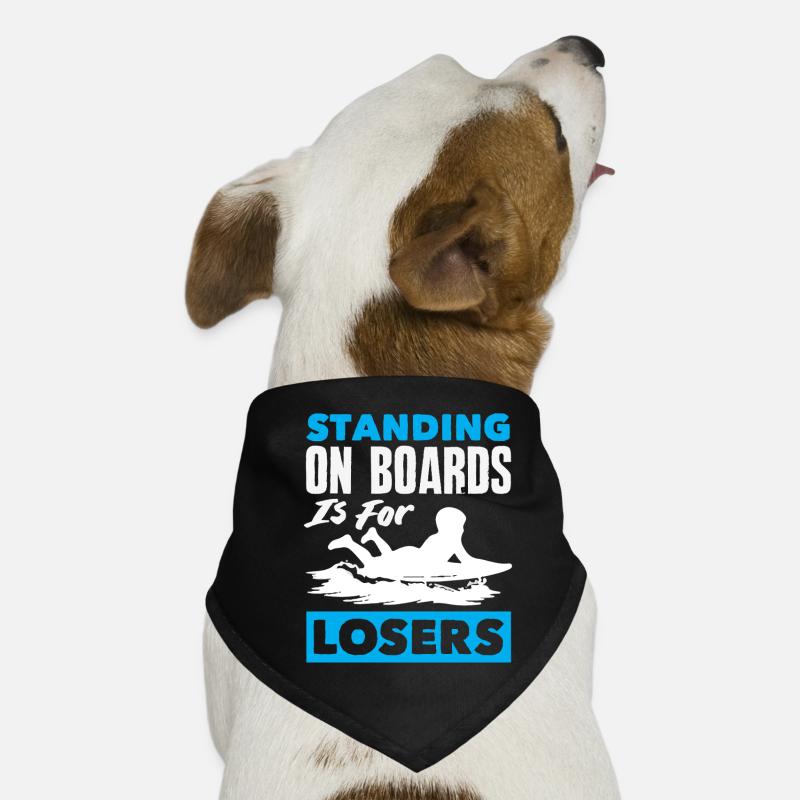 Surfen Surfboarder Bodyboarder Hunde-Bandana