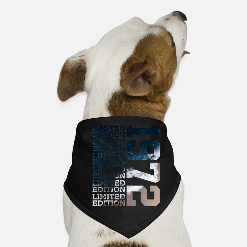 ÉDITION LIMITÉE 1972 54 ANS 54E ANNIVERSAIRE Bandana pour chien