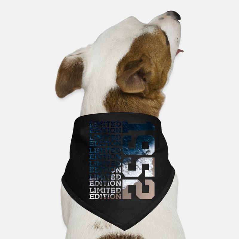 ÉDITION LIMITÉE 1952 74 ANS 74E ANNIVERSAIRE Bandana pour chien