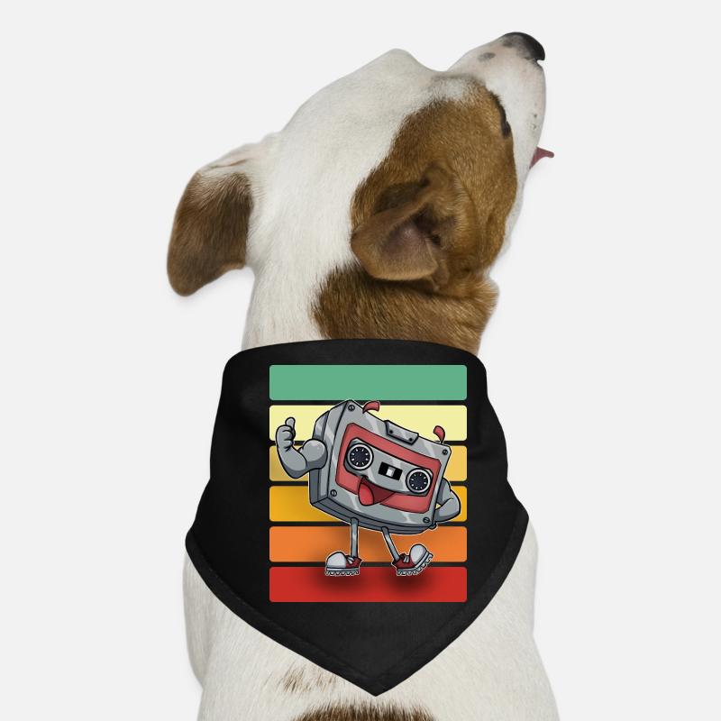 Kassette Hunde-Bandana