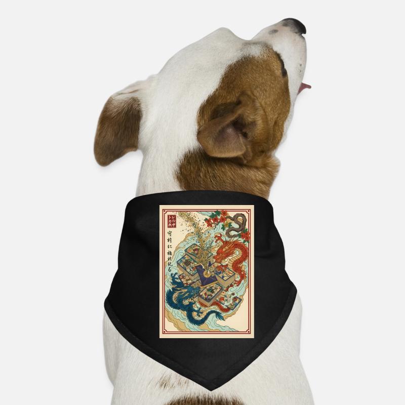 Dragon God Pack Legendary Pull Trading Card Dog Bandana