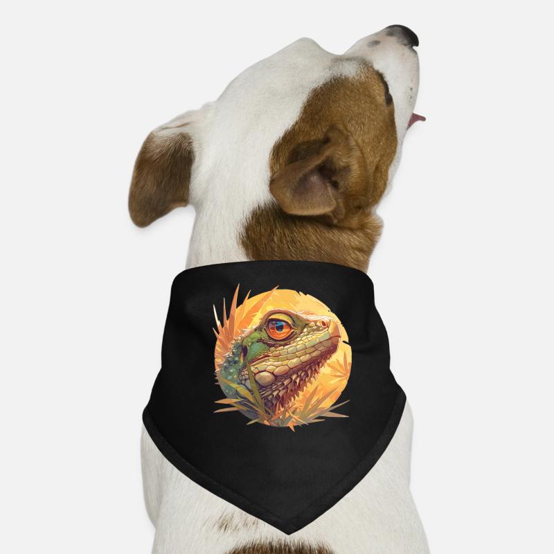 Lézard des lézards Bandana pour chien