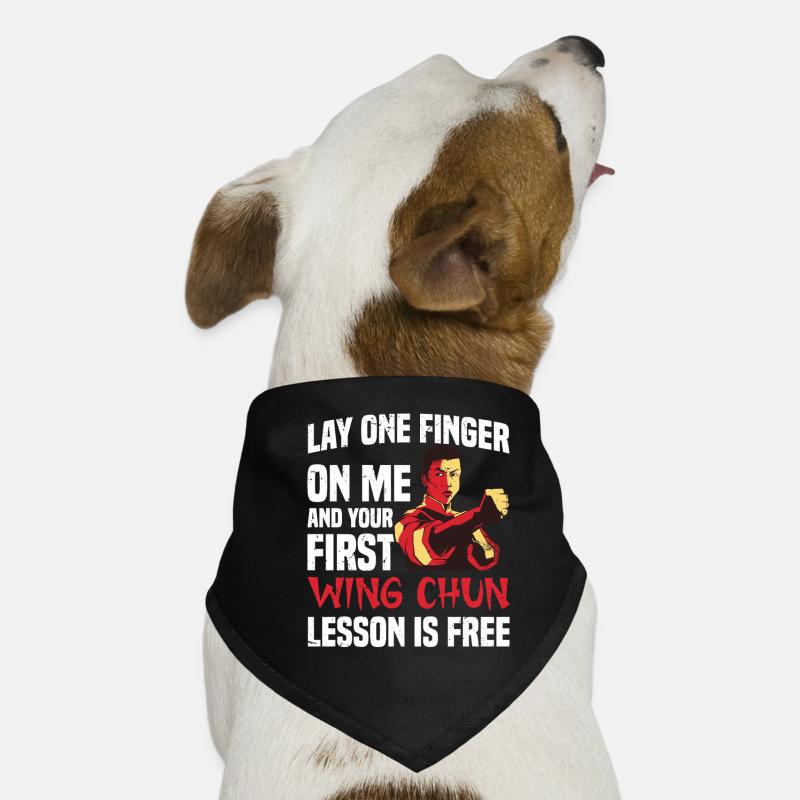 Wing Chun Kung Fu Trainingsstunde Lehrer Wing Hunde-Bandana