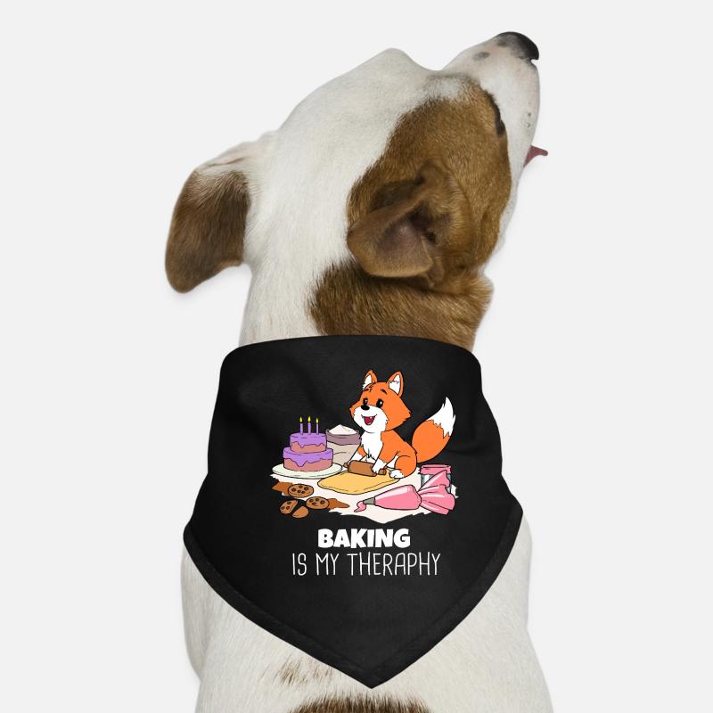 Fuchs Backtherapie: Kuchen & Kekse Hunde-Bandana