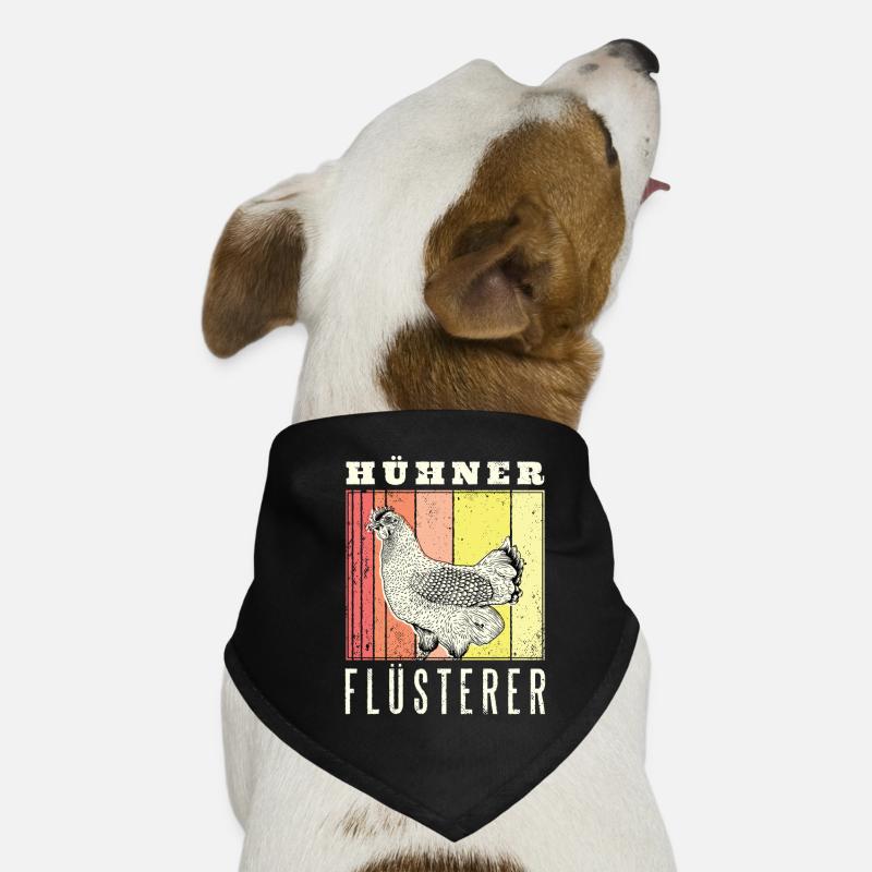 Hühner Flüsterer Hunde-Bandana