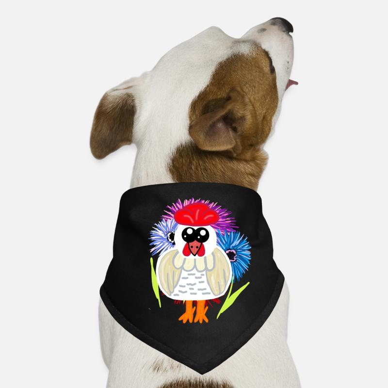 Geburtstag Muttertag Huhn Henne Hühner Hunde-Bandana