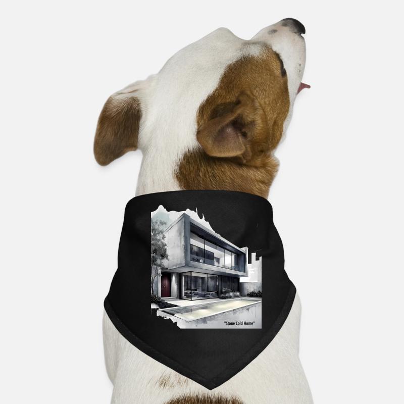 Stone Cold Modern Home Hunde-Bandana