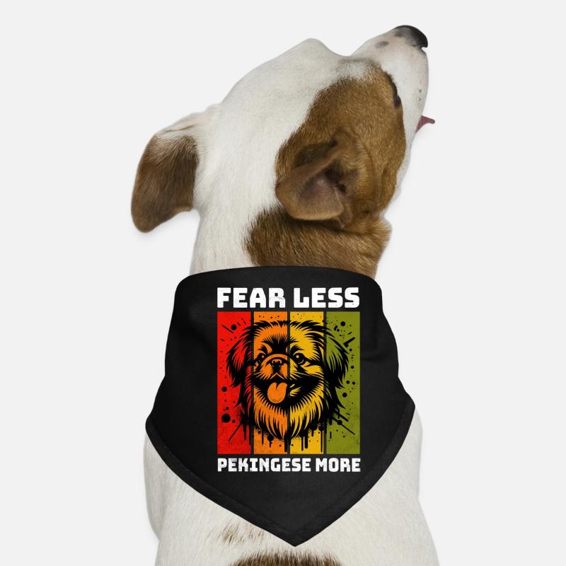 Pékinois pékinois Bandana pour chien