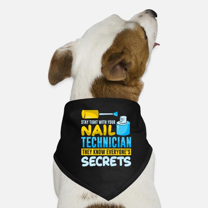 Nageldesigner Nageldesignerin Kosmetik Nagelstudio Hunde-Bandana