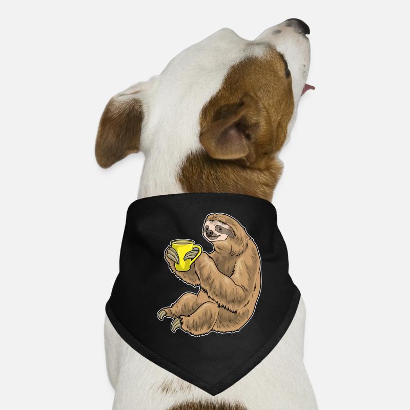 Sloth Coffee Mug Dog Bandana