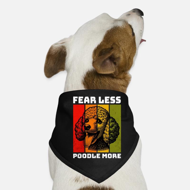 Poodle Pudel Dog Bandana