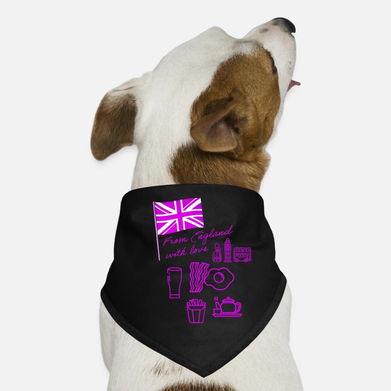 EXANGLIA (Violet) Bandana pour chien