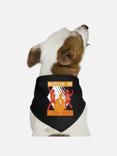 Single Dad Single Dad - Dog Bandana - black - Front