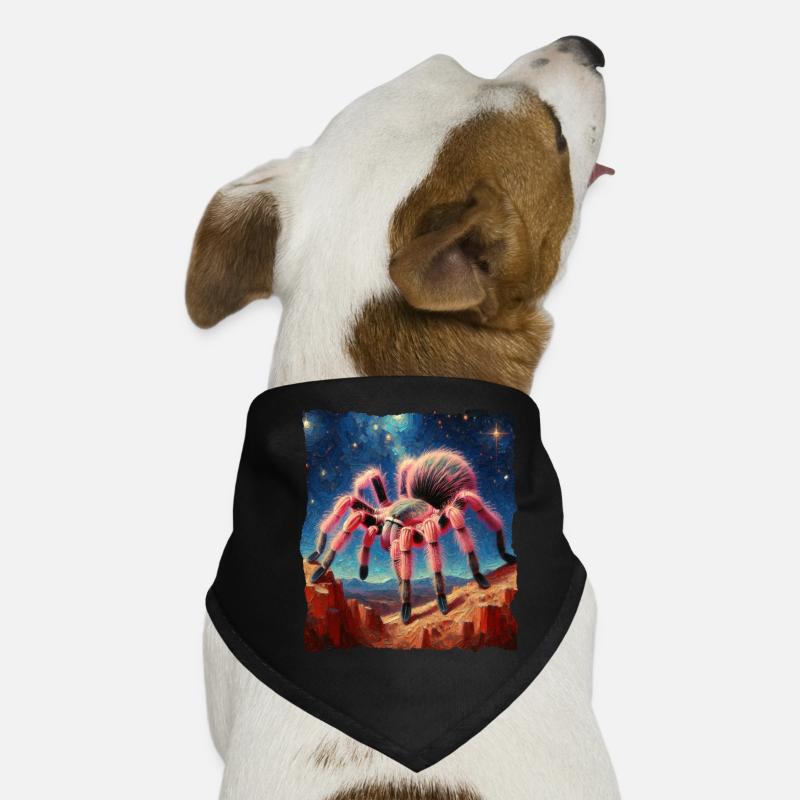 Chile Tarantula Starry Night Dog Bandana