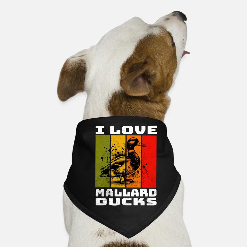 Canard colvert stockente Bandana pour chien