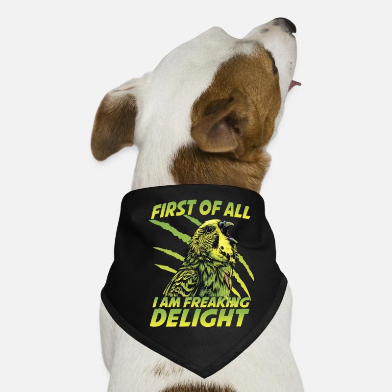 Fans de l’oiseau perroquet Welli Perruche incarce Bandana pour chien