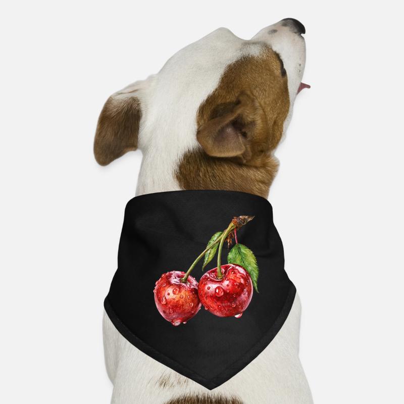 Kirsche Hunde-Bandana