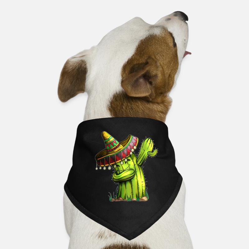 Feiertag Mexiko Cinco de Mayo Kaktuskostüm Dab Hunde-Bandana