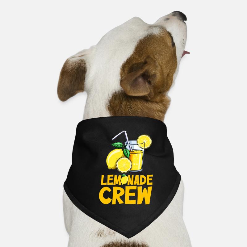 Limonade Limonade Crew Citrons Limonade Jus Glace Bandana pour chien
