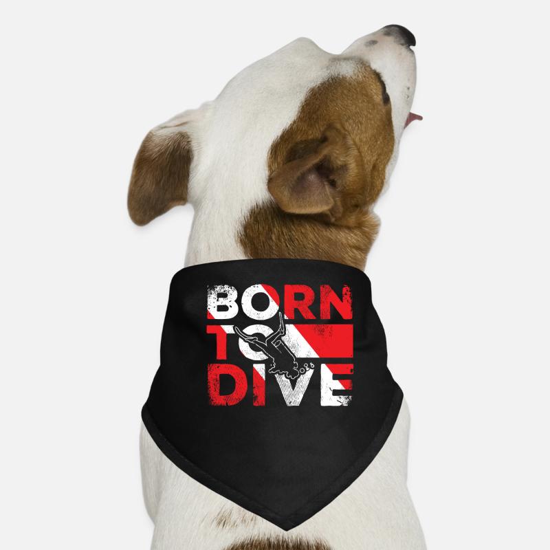 Taucher Geschenk, Tauchen Schnorcheln Hunde-Bandana