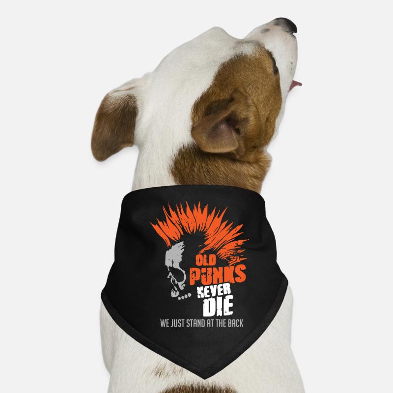Alte Punks Sterben Nie, Punkmusik Hunde-Bandana